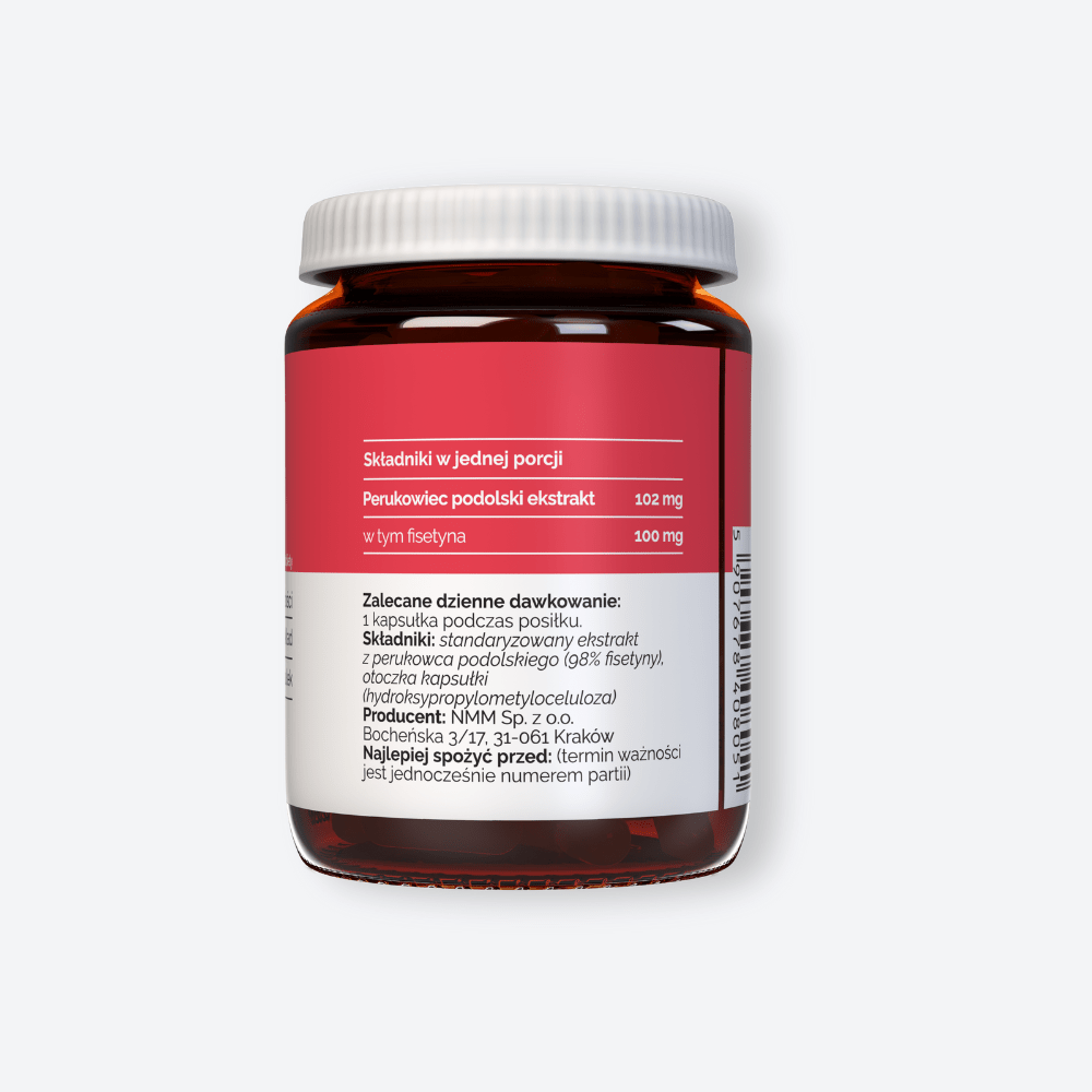 FlavoVita Fisetin – oldalnézet